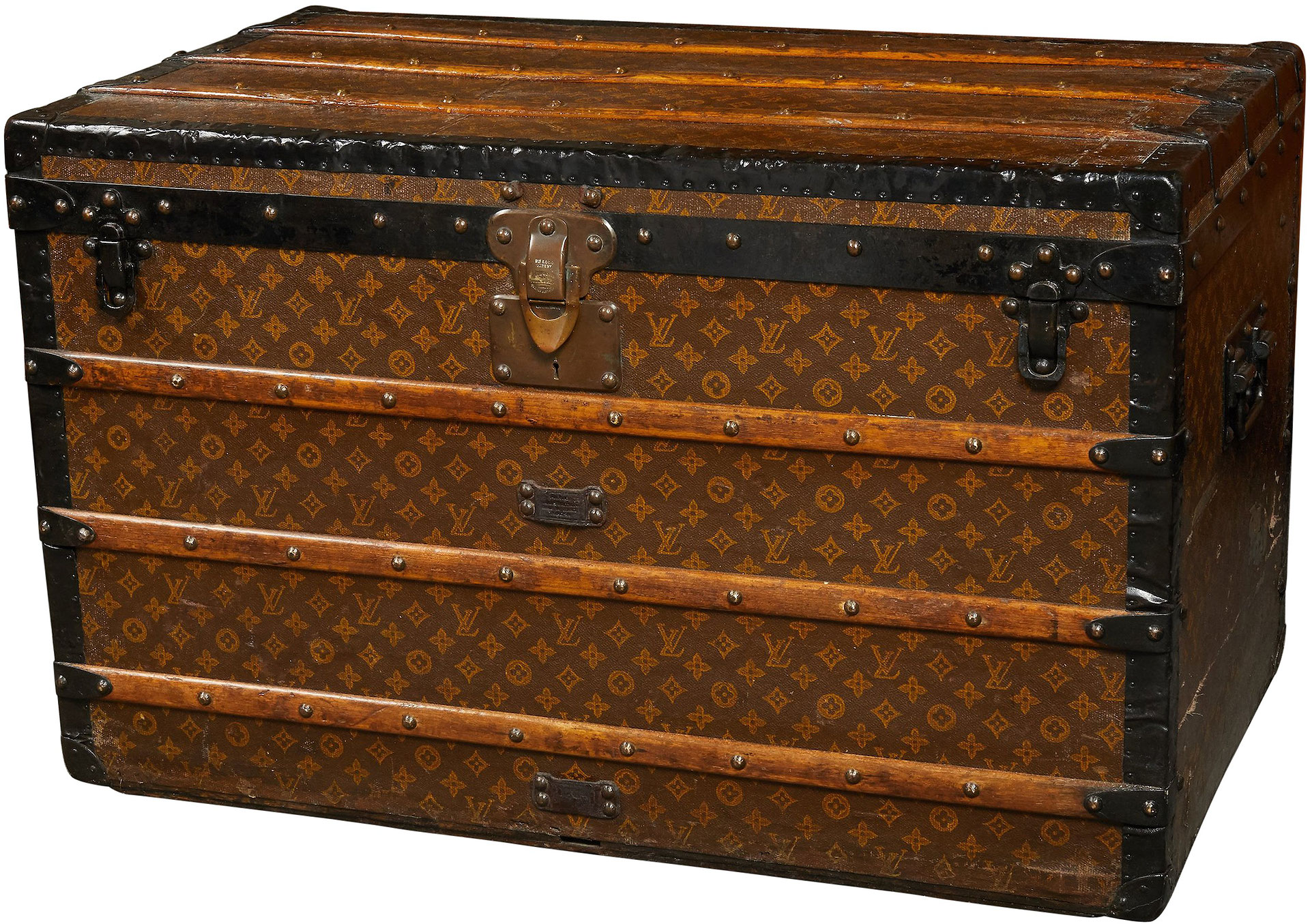 Early Louis Vuitton Steamer Trunk - Milord antiques, Montreal
